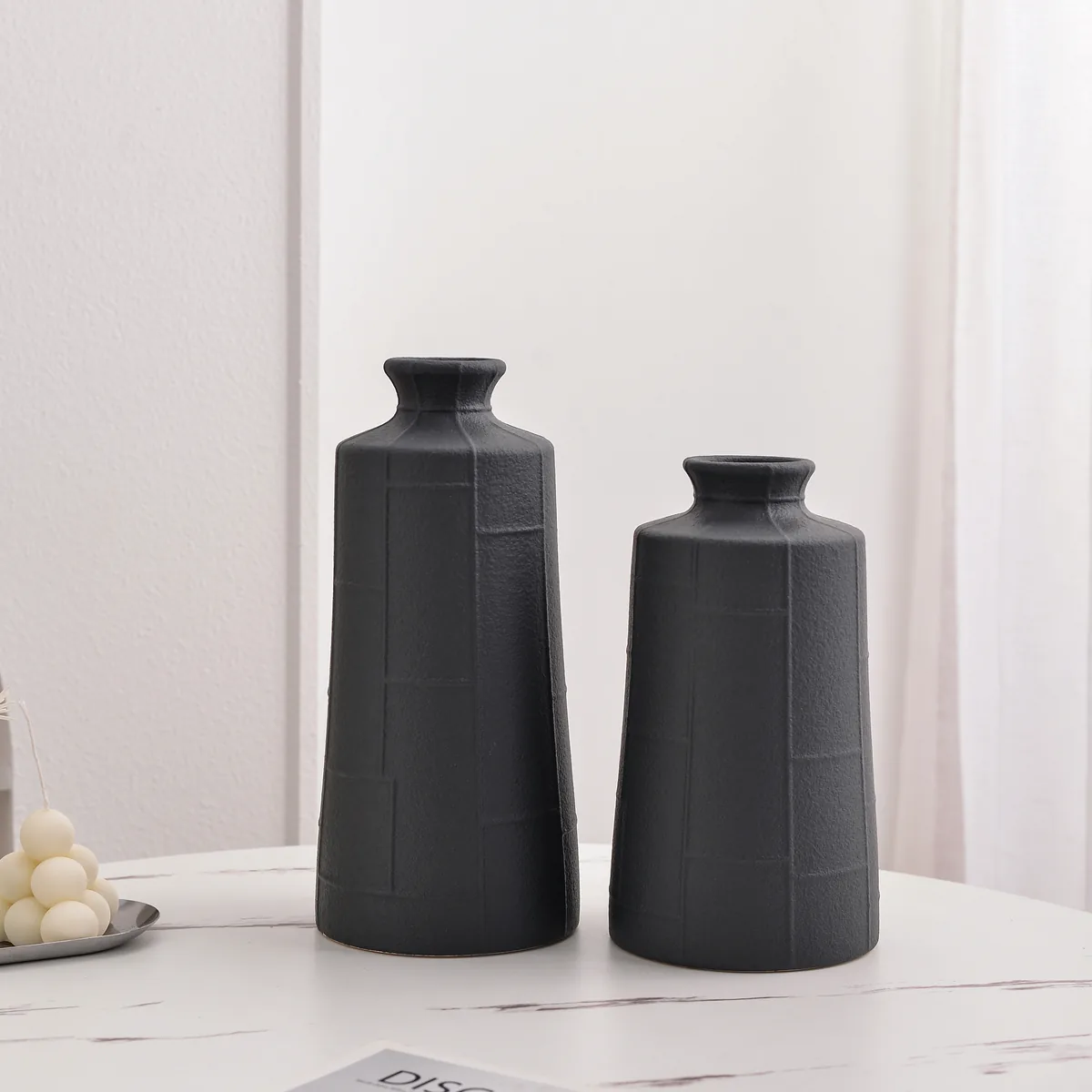 Qingshang tall vase pair, SKU 1556 to 1557