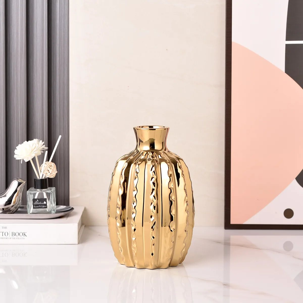 Yangtao vase series, SKU 1525 to 1527