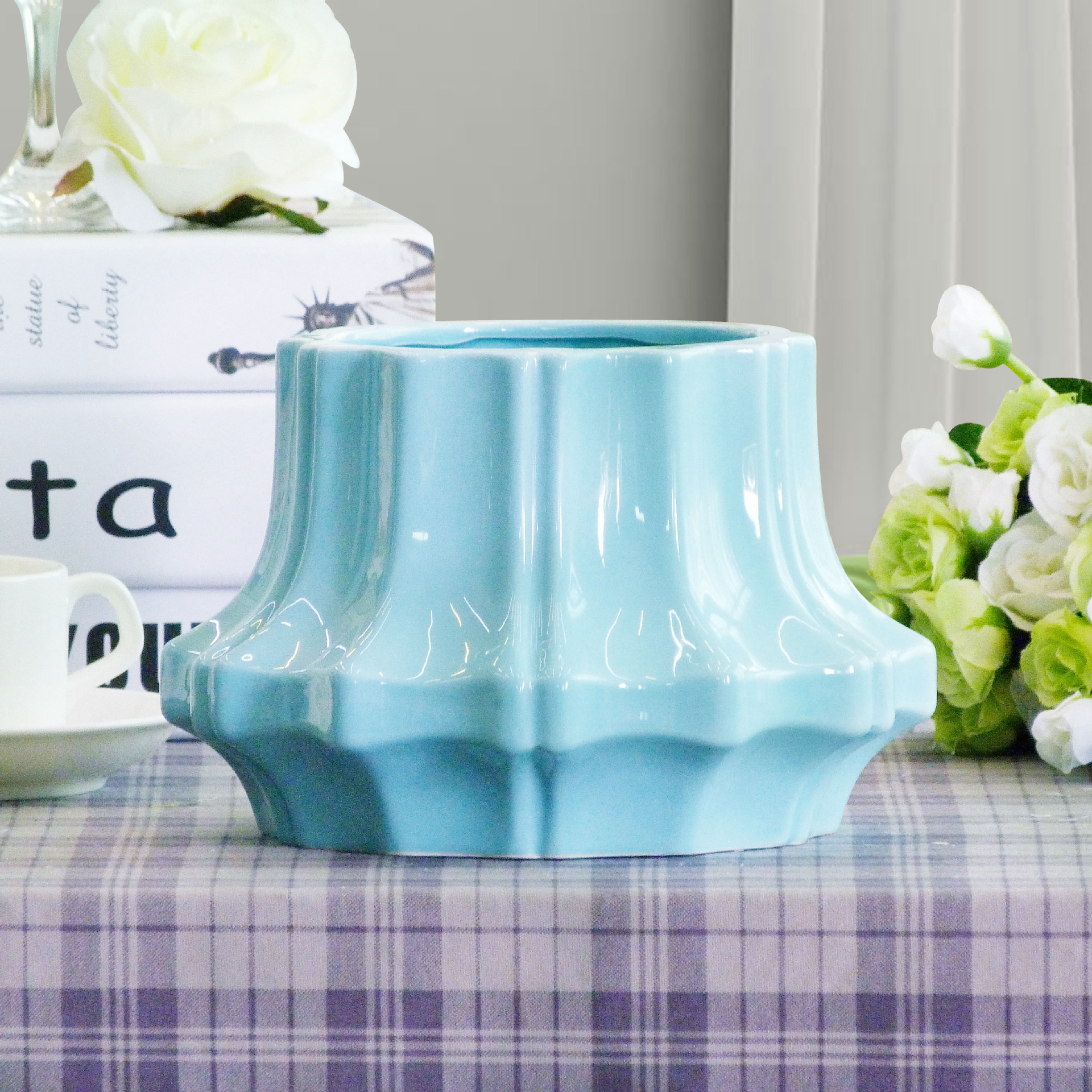 Vienna ceramic series styled for boutique display